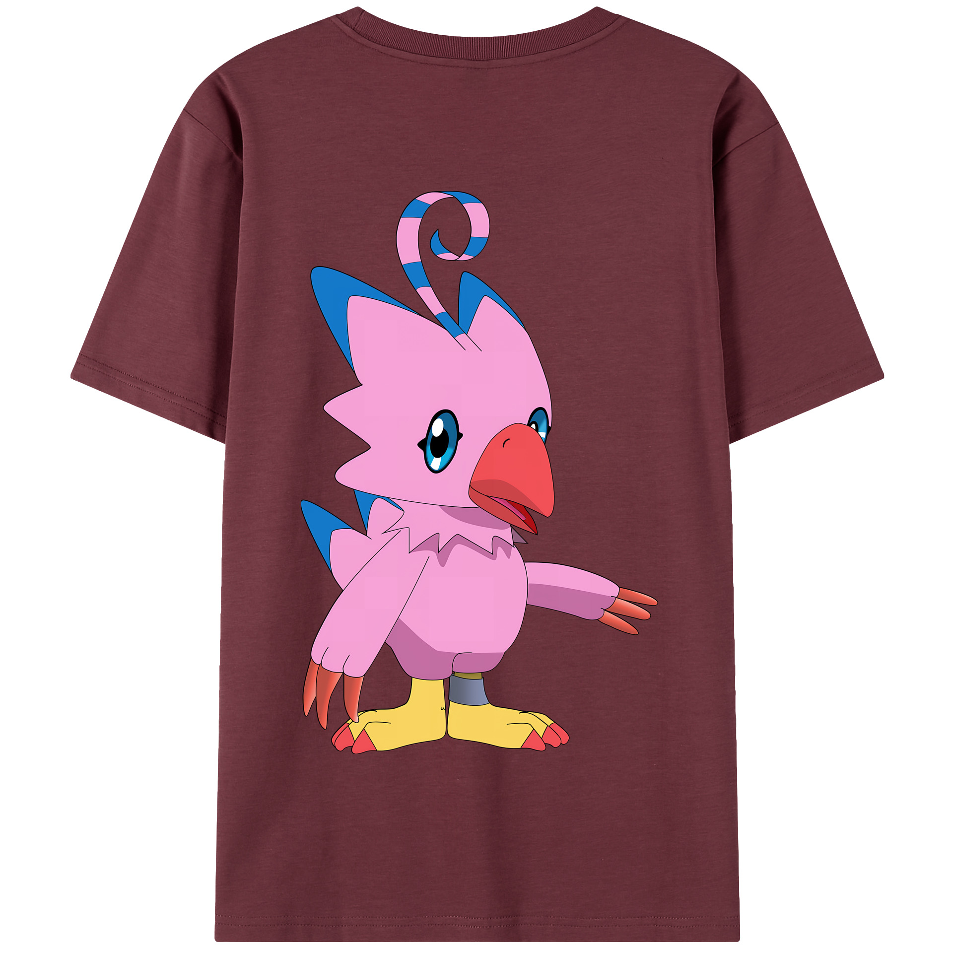 （画像用） Digimon デジタルモンスター/デジモン 綿100％半袖Tシャツ（背面プリント）